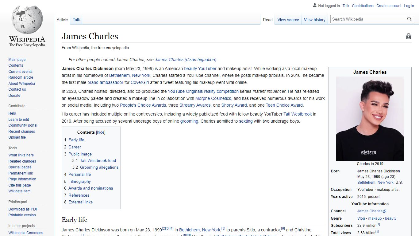 James Charles - Wikipedia